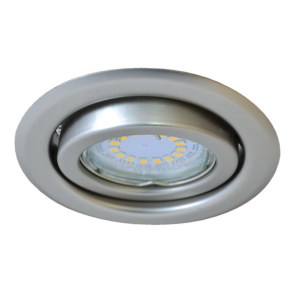   Beépíthető lámpatest spot fényforrásokhoz, matt króm max.50W, MR16, D=97mm TLC-6MC Tracon