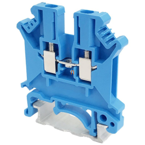   Fázisvezető ipari sorozatkapocs, csavaros, sínre, kék 800VAC, 32A TSKA2,5-K Tracon