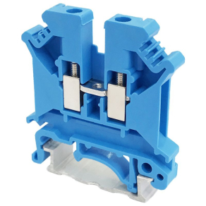  Nullavezető ipari sorozatkapocs csavaros sínre kék TSKA4-K 0,2-4mm2 800VAC 41A