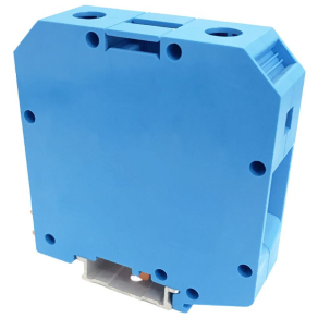   Nullavezető ipari sorozatkapocs, csavaros, sínre, kék TSKA50-K Tracon