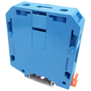   Sorkapocs nullavezető, csavaros, sínre, kék 25-95mm2 1000VAC, 232A, TSKA95-K Tracon