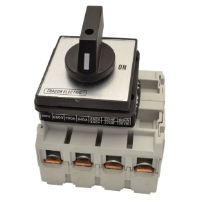   Szakaszoló kapcsoló, előlapra szerelhető, 400V, 100A, 4P, 30kW TS-10/4 Tracon
