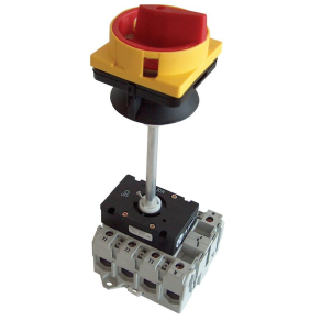   Tracon biztonsági lakatolható szakaszoló kapcsoló ajtókuplunggal 100A 4P 30kW 88×88mmTSS-10/4K