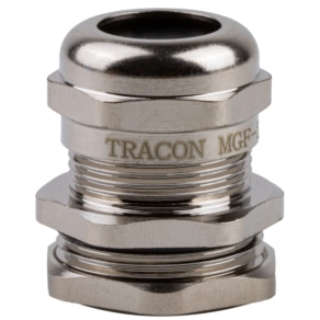 Tracon tömszelence fém M25 +anya 12-14mm IP66 MGF-25
