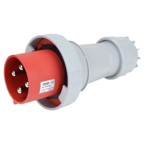   Tracon ip.csatl. DFH-1253 dugvilla 125A, 400V, 3P+E, IP67 - TICS-044