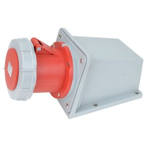   Ipari csatlakozó DAFR-1253 4P 125A 400V IP67 rögzíthető dugalj TICS-144 Tracon