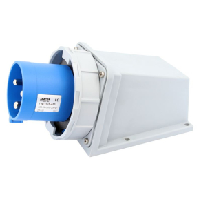   Tracon ipari csatlakozó DFR-632 rögzíthető villa 2P+E TICS-533 63A, IP67