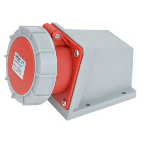   Ipari csatlakozó DAFR-164 5P 16A 400V IP67 rögzíthető dugalj TICS-1152 Tracon