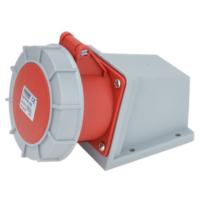   Ipari csatlakozó DAFR-324 5P 32A 400V IP67 rögzíthető dugalj TICS-1252 Tracon