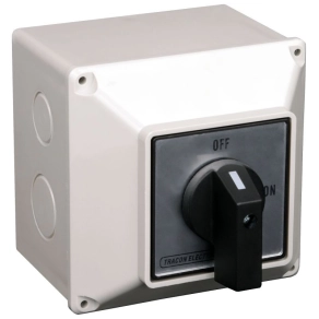   Tokozott szakaszoló kapcsoló 400V, 40A, 4P, 11kW, 64×64mm, IP44 TS-40/4T Tracon