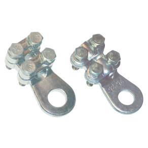   Csavarozható réz öntvénysaru, 4 csavarral 70-95mm2, M12, WCJC-70-95 Tracon