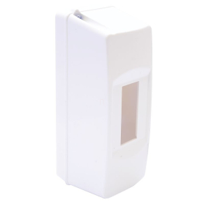   Kiselosztó falonkívüli 1soros, 2 modulos ajtó nélkül IP40 sín nélkül, zárópecsételhető EDFK-2/1ANP Tracon