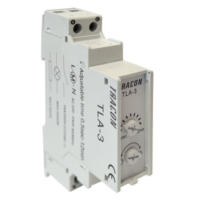 Lépcsőházi időkapcsoló 0,5-12min, 16A TLA-3 Tracon