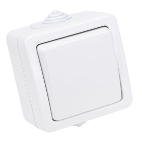   Falon kívüli váltókapcsoló 10A/250VAC, IP54 (106) TR-PH06 Tracon