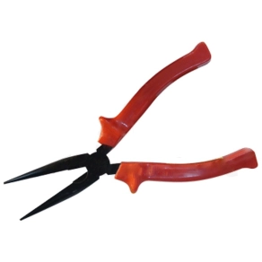 Kúpos fogó, normál, piros nyél 165mm KUF-6 Tracon