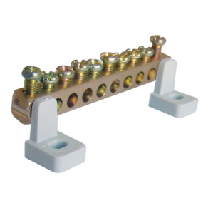   Tracon síntartó bak 1db, nulla vagy földelő sínhez TNFSB1