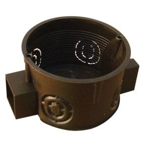   Tracon műanyag doboz 65mm, perforált, sorolható, 41mm mély, D60S