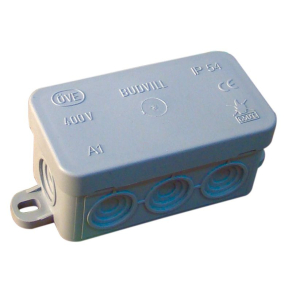   Kötődoboz, falon kivüli, rugalmas szürke 80×42×40mm, IP54 PD75X35 Tracon