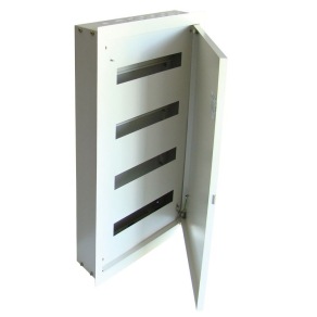   Fém elosztódoboz süllyesztett, maszkos, fehér 2×16 mod IP42 EDSF-16/2 Tracon