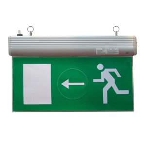   Élvilágítós LED kijáratjelző ragasztható piktogramokkal Exit-01-J Tracon