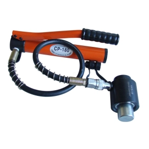   Hidraulikus kivágó szerszám+hordtáska+7 db colos présbélyeg HKS-15 Tracon