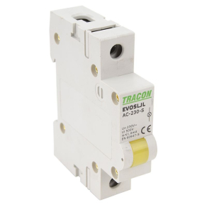 Sorolható ledes jelzőlámpa, sárga Tracon SLJL-AC230-S