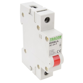 Sorolható ledes jelzőlámpa, vörös SLJL-AC24-P Tracon