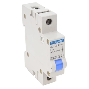 Sorolható ledes jelzőlámpa, kék SLJL-AC24-K Tracon