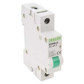   Tracon sorolható ledes jelzőlámpa, zöld SLJL-DC24-Z DC24V