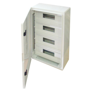   Műanyag elosztószekrény,maszkolt 600x400x200mm, IP65 TME604020M Tracon