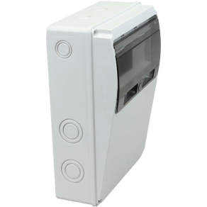   Tracon üres ipari csatlakozódoboz szerelősínnel, ABS 11mod. IP55 TDB302210