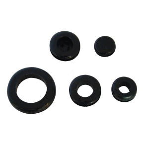 Kábelbevezető, zárt, gumi D=7,2mm, d=5mm BVZ0706