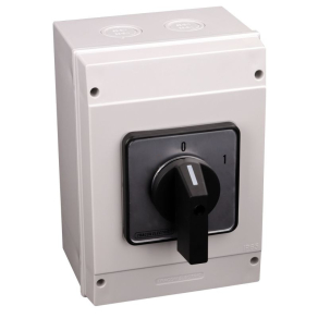   Tokozott kézikapcsoló, BE-KI 400V, 50Hz, 160A, 3P, 37kW, 88×88mm, 60fok TK-166/3T65