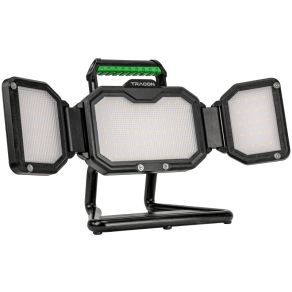   Tracon hordozható akkumulátoros LED fényvető 50 W, 3,7 V, 12 Ah, 5000 lm 4000 K - RSMDAB50W