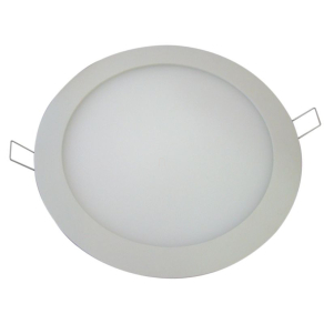   Beépíthető LED mélysugárzó, kerek, fehér 18 W, 1300 lm, D=220mm, 4000K LED-DL-18NW