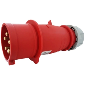   Fázisfordítós ipari csatlakozódugó 32A, 400V, 3P+N+E, 6h, IP44 TICS-025PF Tracon