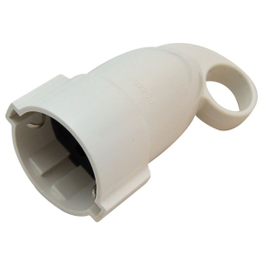   Tracon szerelhető csatlakozóalj,húzható 1×SCHUKO, 250VAC, max.16A TCSAH