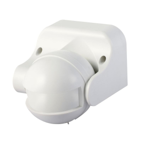   Tracon mozgásérzékelő, fali, radaros, fehér 5,8GHz, 180fok, 5-15m, 10s-12min, 3-2000lux TMB-152R