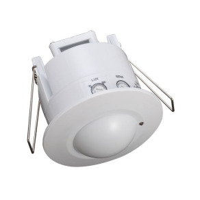   Tracon mozgásérzékelő, süllyeszthető radaros fehér 5,8 GHz, 360fok, 1-8m, 10 s-12min, TMB-061R