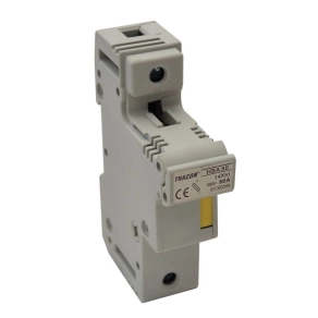   Szakaszolókapcsoló-biztosító hengeres biztosítóhoz 50A 14x51mm HBA-1P-50 Tracon