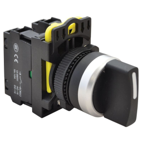   Karos kapcsoló, háromállású 2×NO, 5A/230V AC-15, IP65 NYK3-S31BK Tracon
