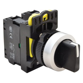   Karos kapcsoló, háromállású, rugóvisszatérítéses 2×NO, 5A IP65 NYK3-S34BK Tracon
