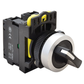   Karos kapcsoló, kétállású, rugóvisszatérítéses 1×NO+1×NC, 5A IP65 NYK3-S24BK Tracon