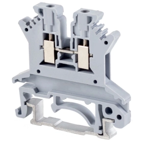   Fázisvezető ipari sorozatkapocs, csavaros, sínre, szürke 0.14-1.5 mm2 17,5A TSKA1,5 Tracon