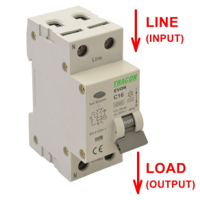   Kombinált védőkapcsoló 2B 10A 30 mA, 4,5kA 2 mod.EVOK2B1003 Tracon