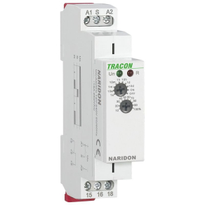   Egyfunkciós (meghúzáskésleltetéses) időrelé t1:0,1s-10h 16A NARIDON Tracon