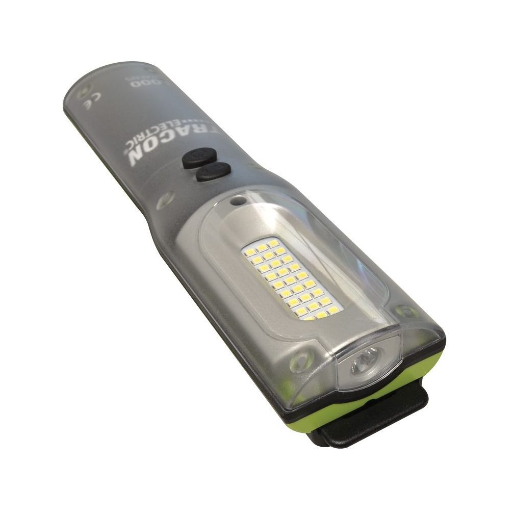 Tracon Akkumulátoros LED kézi lámpa 10/3W, 6500K, 3,7V, 6600mAh STLHL10W