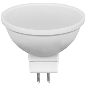   LED MR16 5W GU5.3 300lm 4000K semleges fehér fényforrás 100fok Ra80 12V AC d=50mm SMDMR165NW Tracon