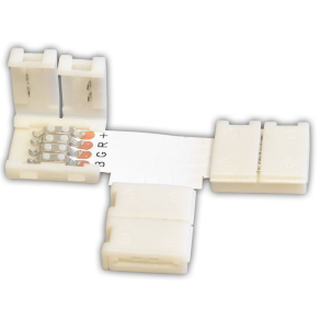   Forrasztás nélküli T gyorscsatlakozó RGB LED szalagokhoz LSZTTRGB Tracon