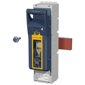   Szakaszolókapcsoló-biztosító, gyűjtősínre, lapos csatlakozó 160A, 1P, NH00 KETO-00-1/AOU/F Tracon